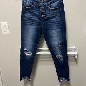 KanKan Distressed Blue Jeans
